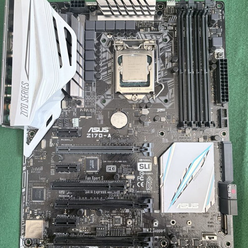 ASUS Z170-A ATX LGA1151 DDR4 motherboard with Intel Core i5 6600k 3.5 GHz
