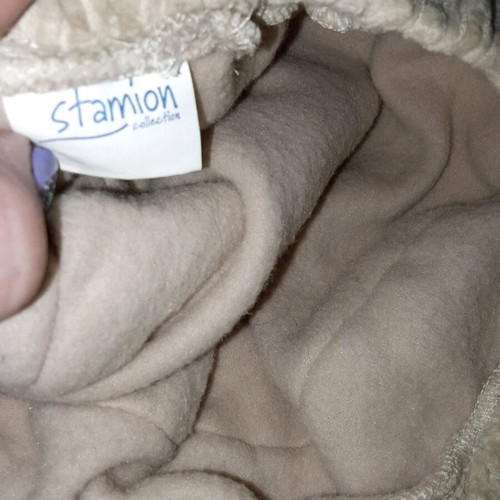 Stamion women's hat beige like new with fleece lining