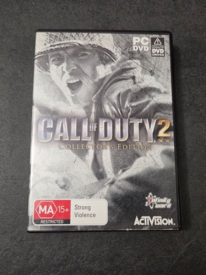 Call of Duty 2 Collector's Edition PC game μεταχειρισμένο 2005