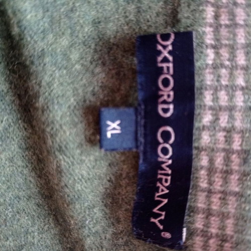Oxford Company men's wool sweater like new, green XL