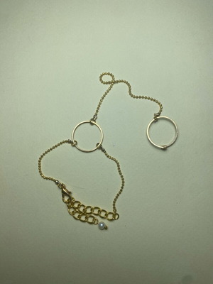 Bracelet with ring like new