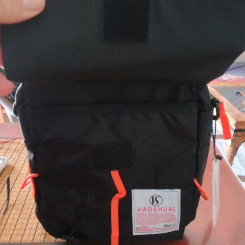Waterproof shoulder bag new, black