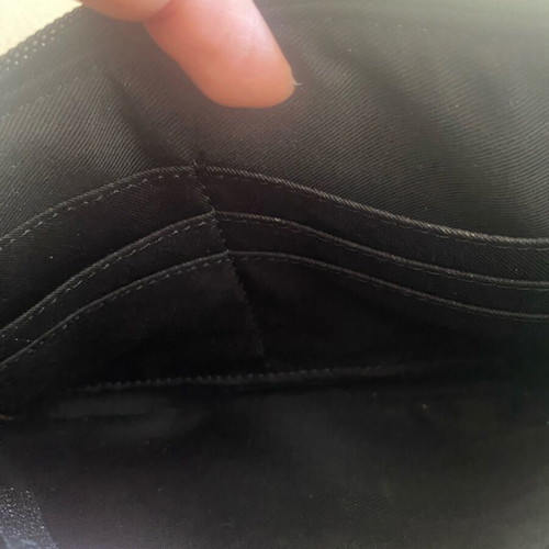 Nine West black wristlet bag like new