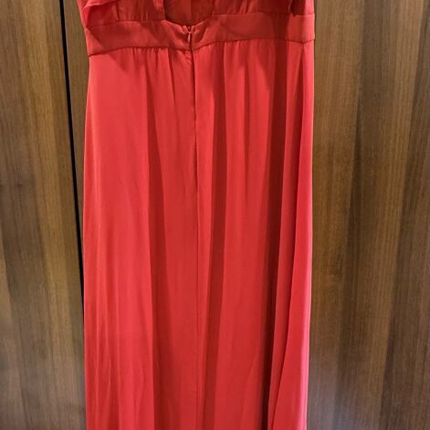 Red dress like new, size L