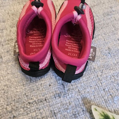 Sterntaler kids beach shoes fuchsia No 21.5 like new