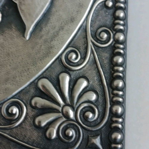 God Apollo wall collectible silver plaque 999/1000 new