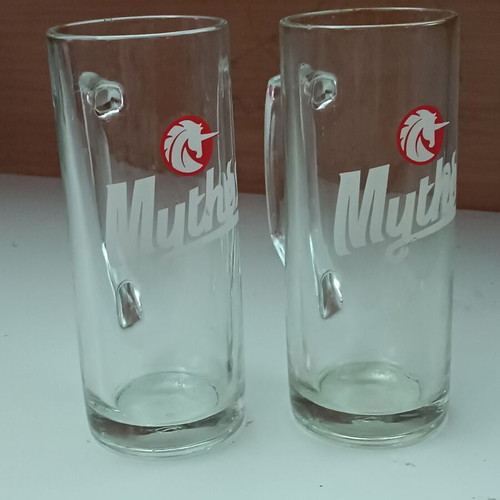 Mythos beer glasses 0.5l, pack of 2