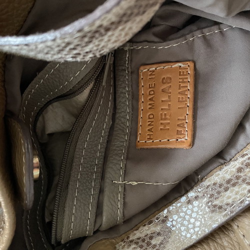 Leather backpack new with soft leather
