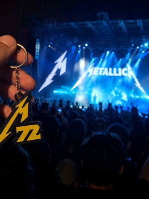Μπρελόκ Metallica M72 World Tour καινούργιο, χειροποίητο 3D printed