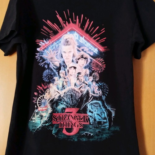 Stranger Things T-shirt used, kids/teens XXS