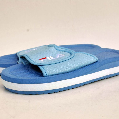 Fila Foam Slide sandals new, blue with logo strap, EU 40