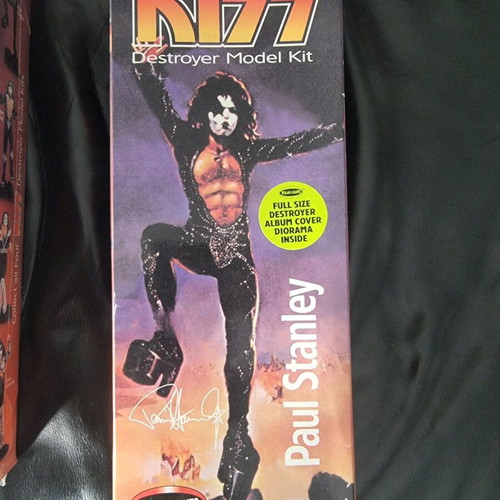 KISS Destroyer model kits set of 4, like new