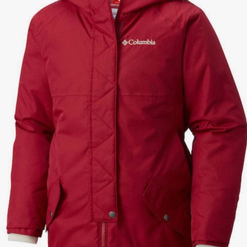 Columbia women's winter jacket, red, size S