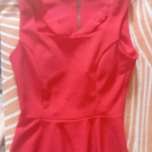 Blouse new, red, one size