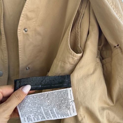 Zara jacket with vest 2 in 1 new, beige, size Large