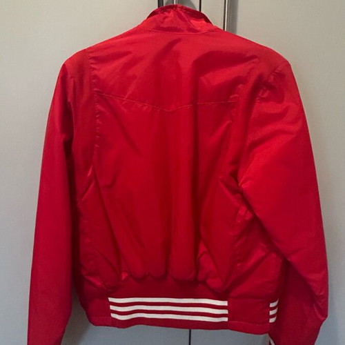 Adidas spring jacket new, red, size M