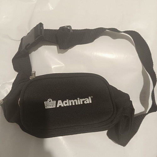 Admiral waist bag used, black with 5 compartments