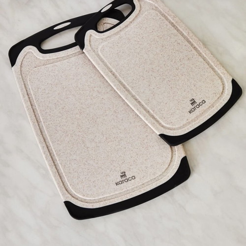 Karaca Cutting Board Set 2 Pieces New, practical sizes