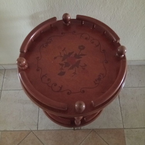 Small furniture with marquetry surface, new