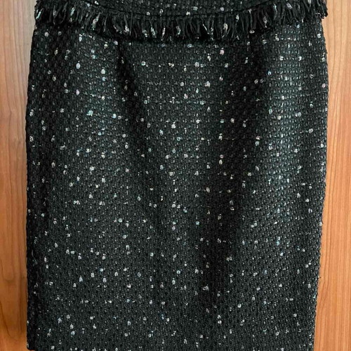 Tweed suit Axel like new, black with gold details