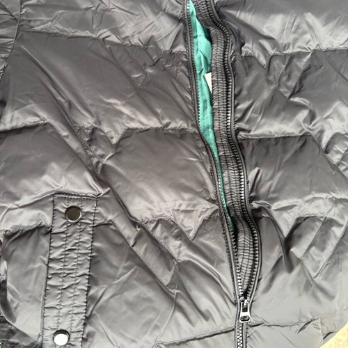 Firetrap women's jacket with goose down, new, size 10, grey/navy with green interior