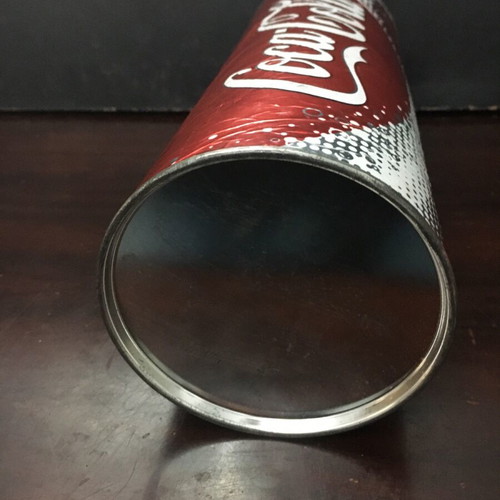 Collectible Coca Cola food storage tin 1990 used