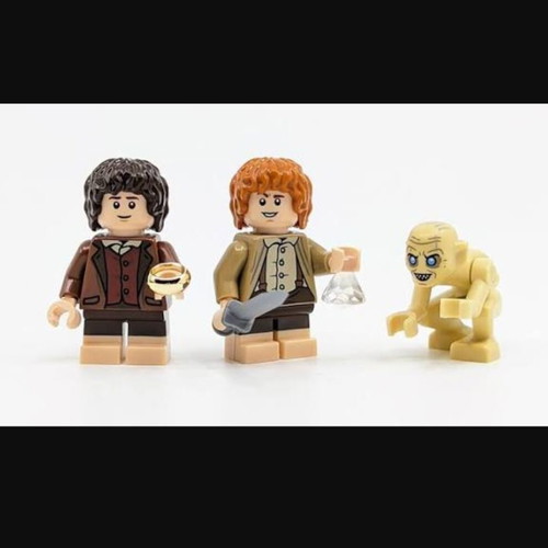 Lego Icons Lord Of The Rings Barad-Dur (10333) Frodo, Sam, Gollum new minifigures