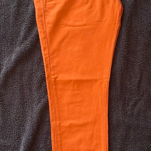 Men's Italian Pants like new, size S-M, terracotta orange