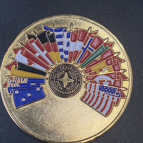 Challenge Coins NATO ESSM Seasparrow set like new