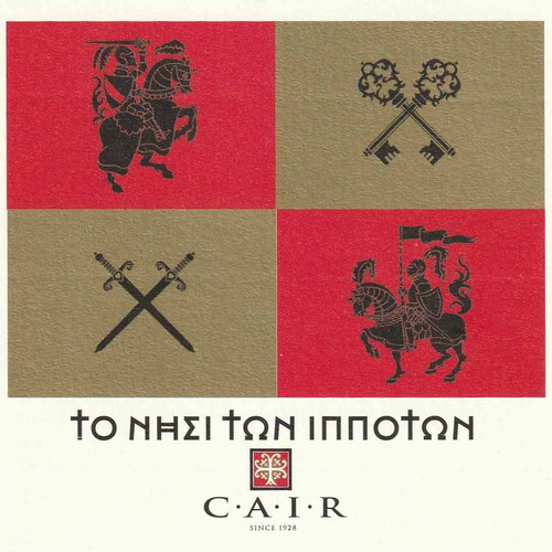 Cair Rhodes wine labels new, set of 3 for collection
