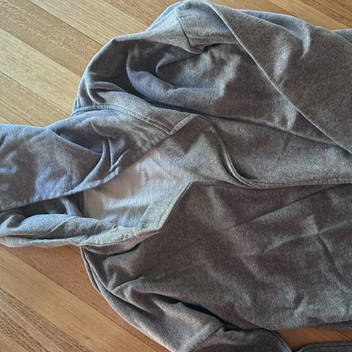 Bershka Long Cardigan Gray used, size L