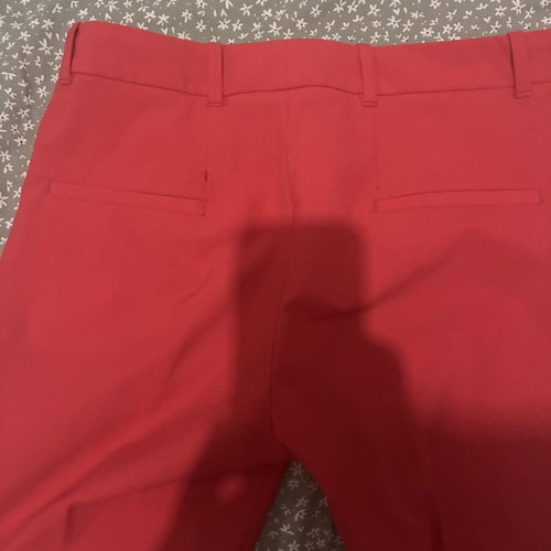 Zara women's pants red size S like new