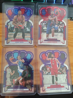 Panini Crown Royale Euroleague 2023-2024 8 numbered cards used