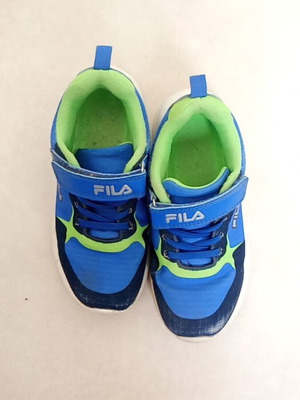 Αθλητικό παπούτσι Fila για αγόρι νούμερο 31 μεταχειρισμένο, μπλε και πράσινο