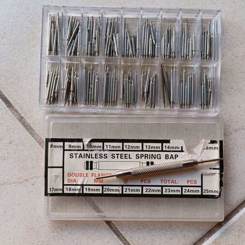 Watch Bars new, approx. 200 pieces with screwdriver gift