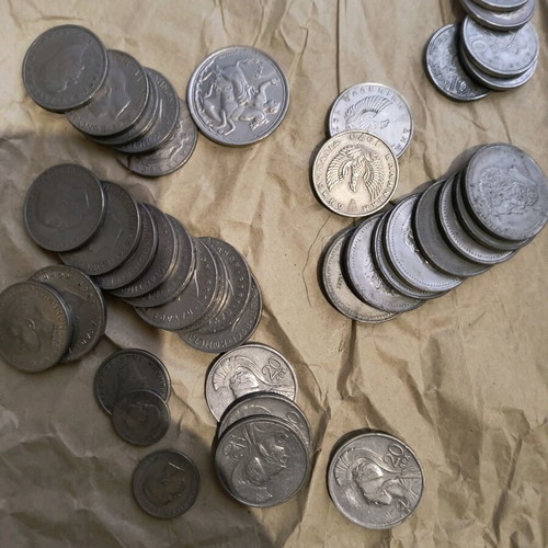 Old Greek coins like new, pack of 50