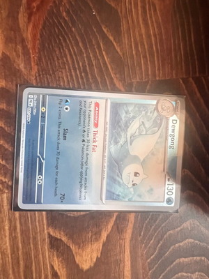 Dewgong Pokemon holo Phantasmal Flames like new