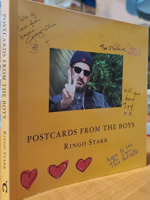 Postcards from the Boys book used, English