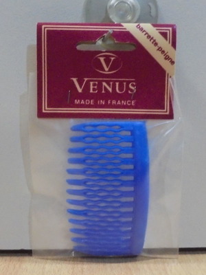 Venus παλιό σετ 2 μπλε χτενάκια κλάμερ μαλλιών καινούργιο