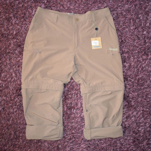 Bergans Imingen Zip-Off Men Pants new, size L, beige