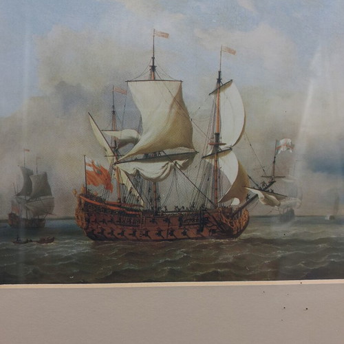 Decorative frames with sea theme like new, set of two 34x44 cm