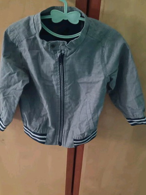 Baby bomber jacket like new, size 80cm (12-18M)