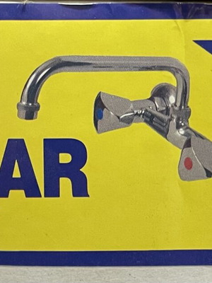 Gloria STAR wall sink faucet new, chrome