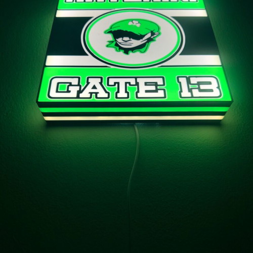 Led Gate 13 Panathinaikos Katerini lamp like new