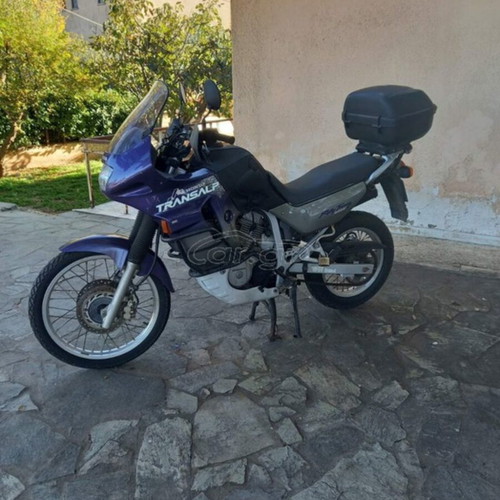 Honda Transalp 600 motorcycle 1998, purple