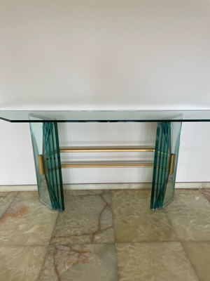 Vintage Ιταλικό Design Τραπέζι Κονσόλα Ventaglio Gallotti & Radice σαν καινούργιο