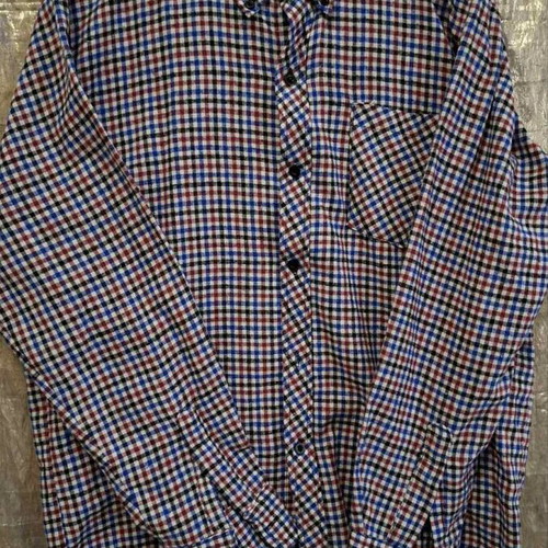 Ohmys men's checkered shirt size 42 like new