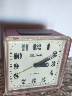Slava Mechanical Alarm Clock used