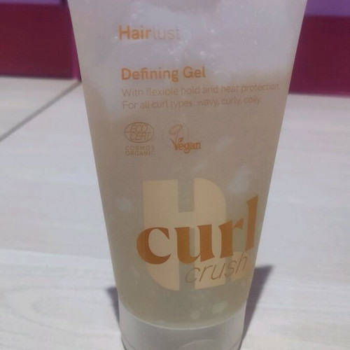 Hairlust Curl Crush Defining Gel new 150ml for curly hair