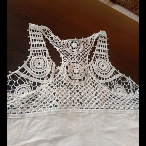 Top Janina lace white size XXL like new
